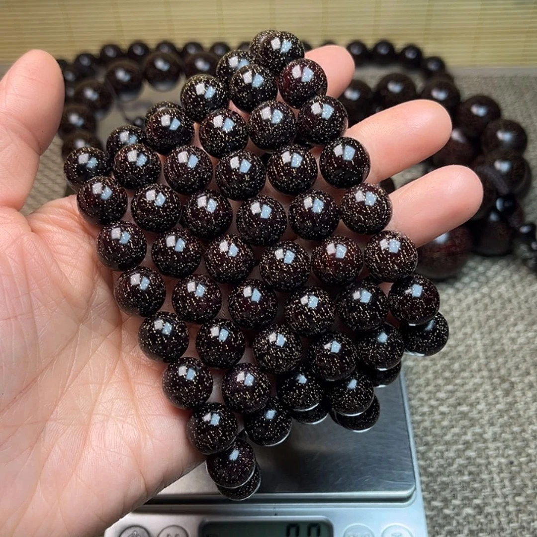 檀香紫檀（小叶紫檀）1.2 108颗 爆星