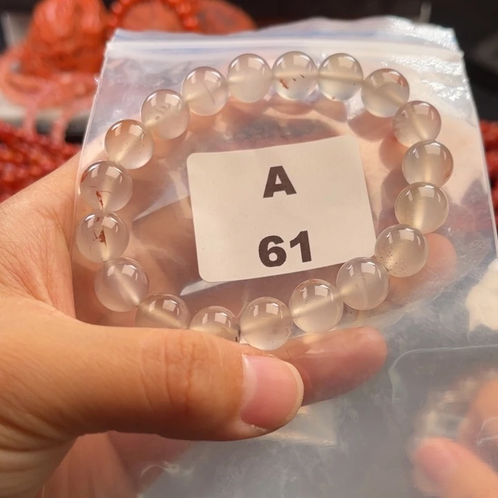 南红玛瑙未镶嵌多样性发货默认微瑕称重10mm