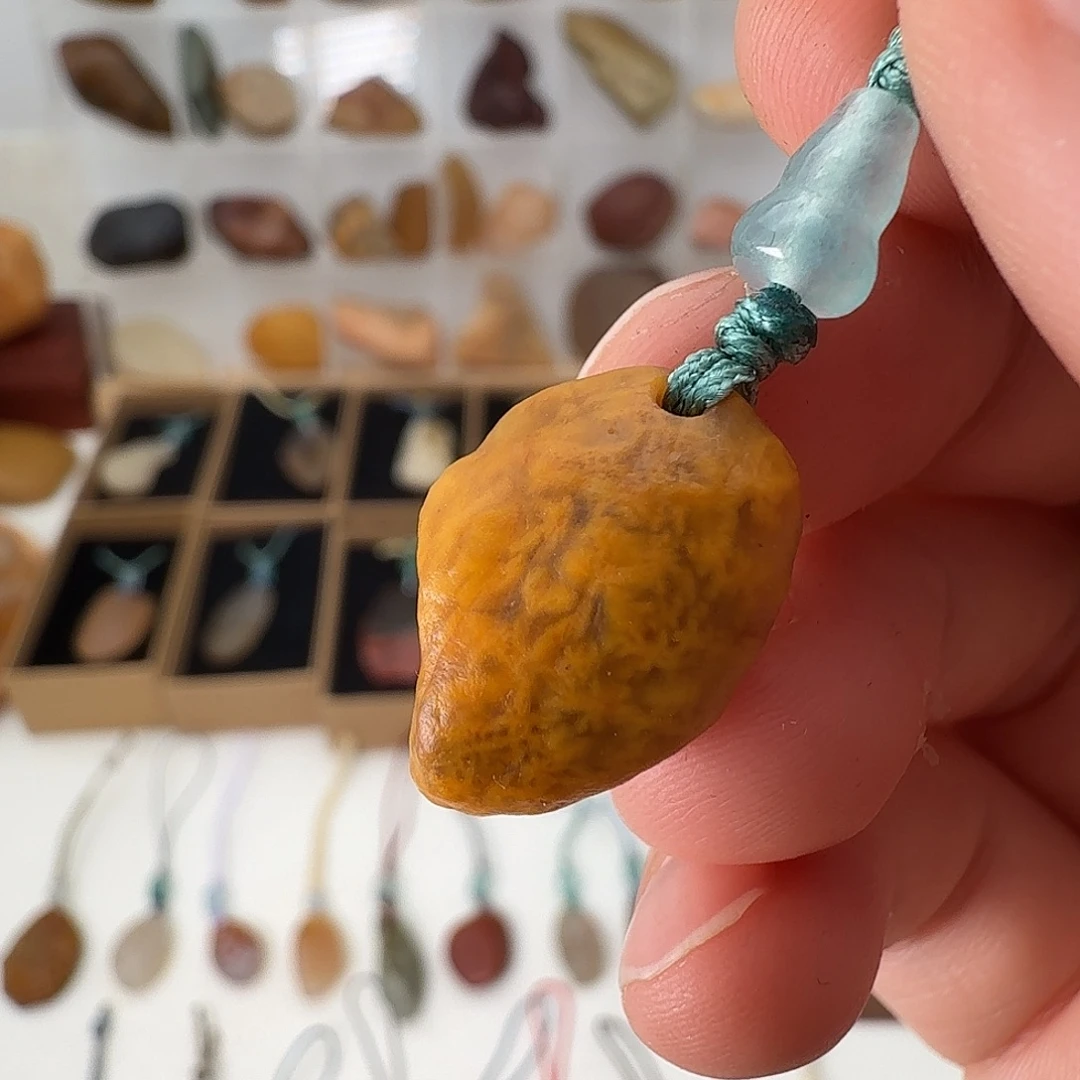 玛瑙/玉髓未镶嵌吊坠(不含链)