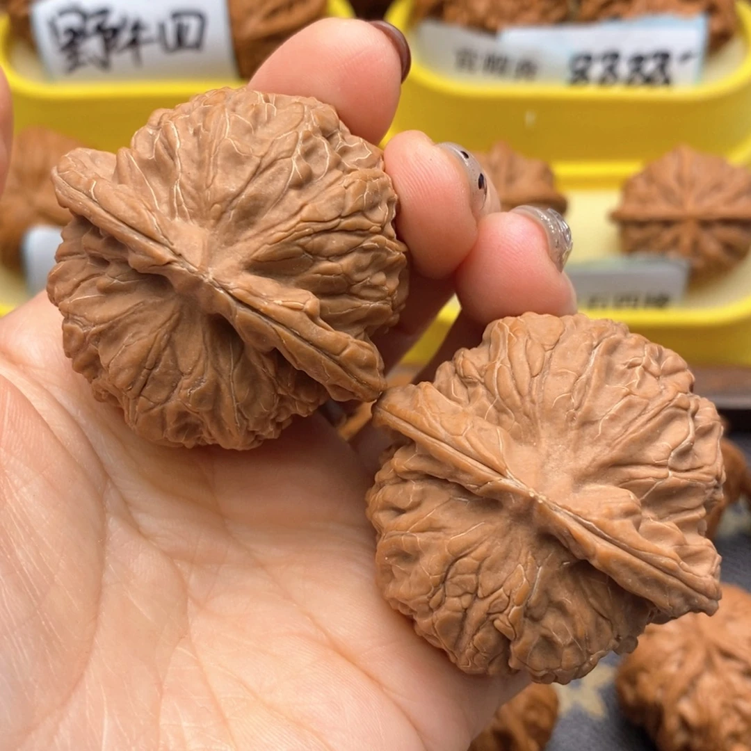 把件文玩核桃46尺金麒麟