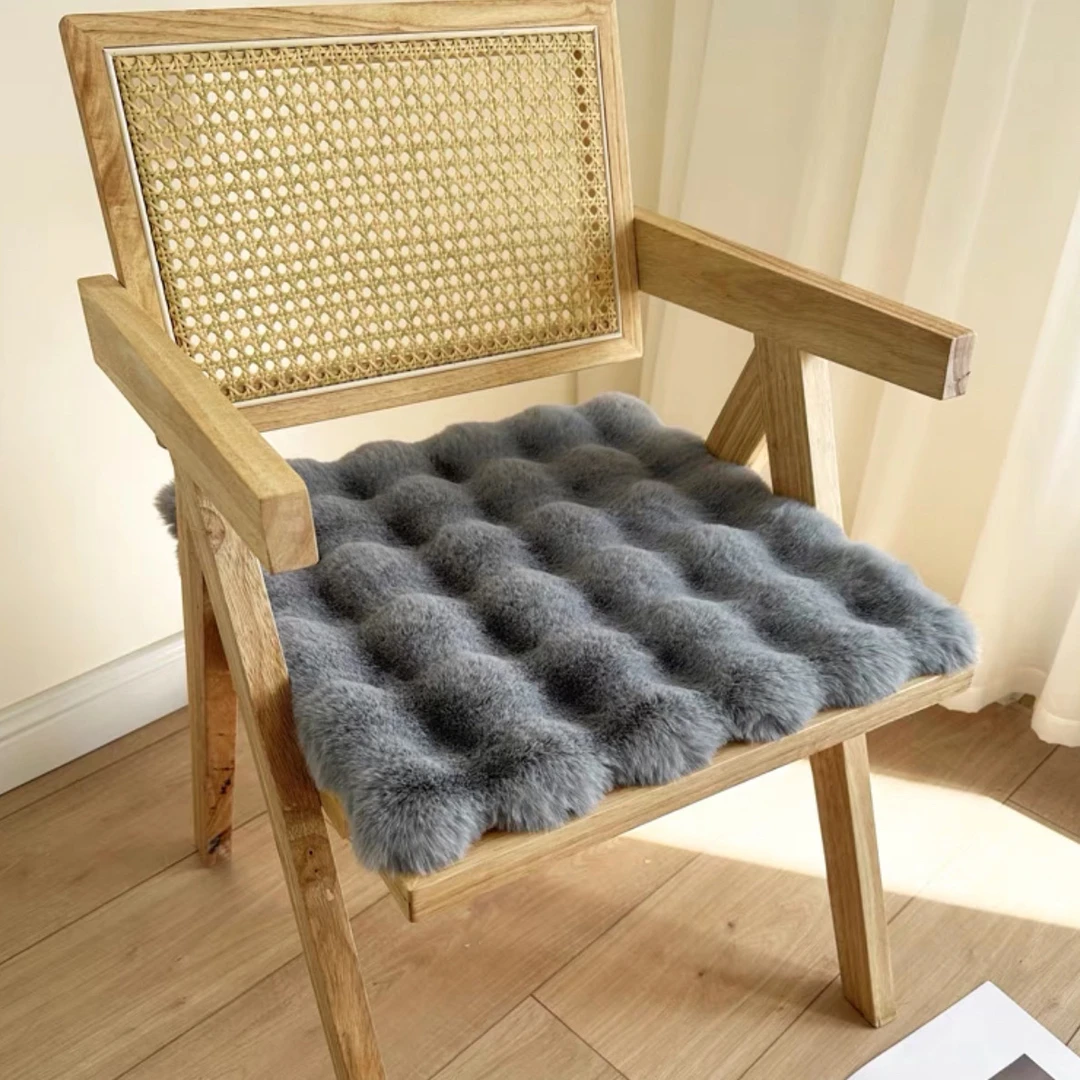 灰色泡泡45*45  坐垫蒲团垫 出口小日本加厚