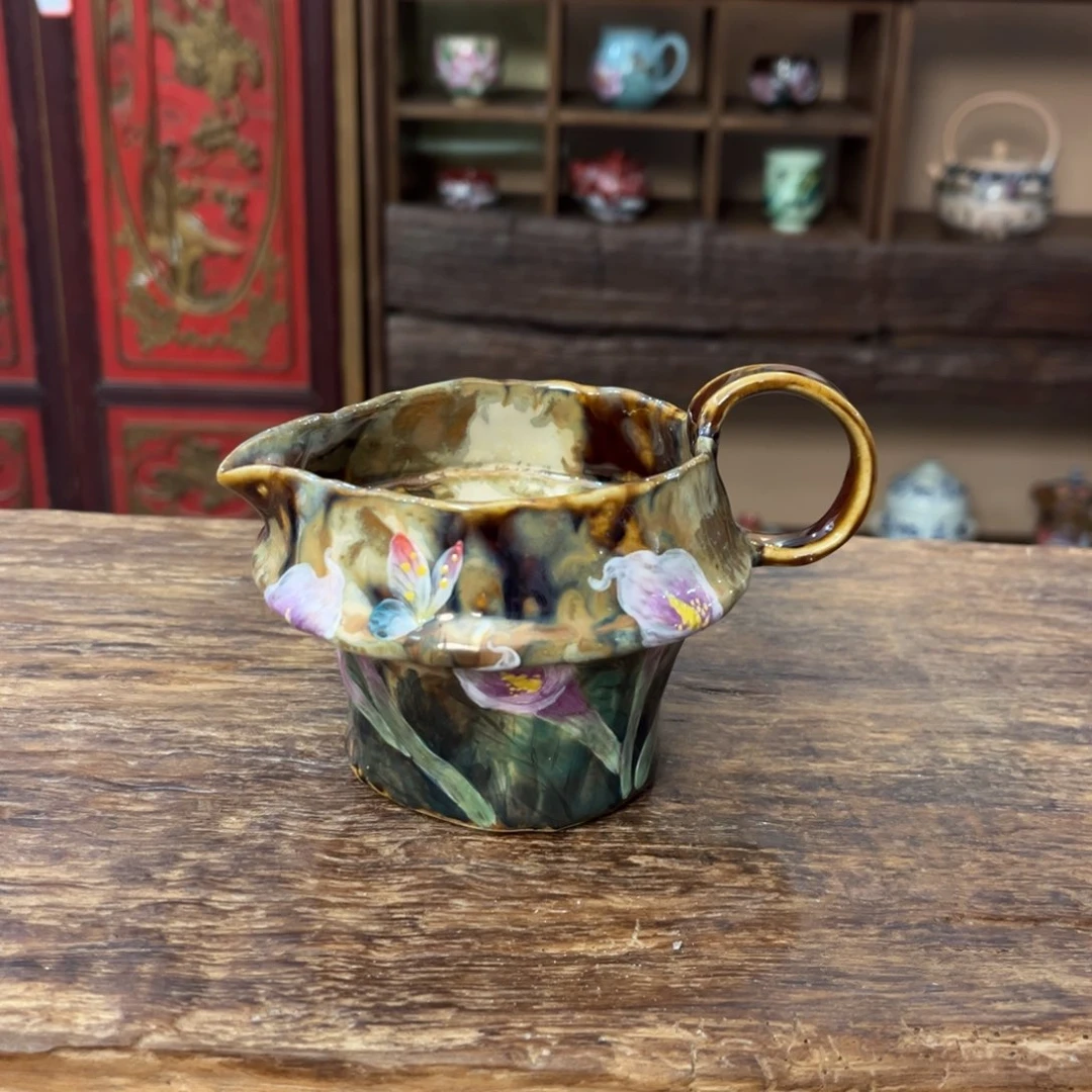 柴烧手工手绘陶瓷