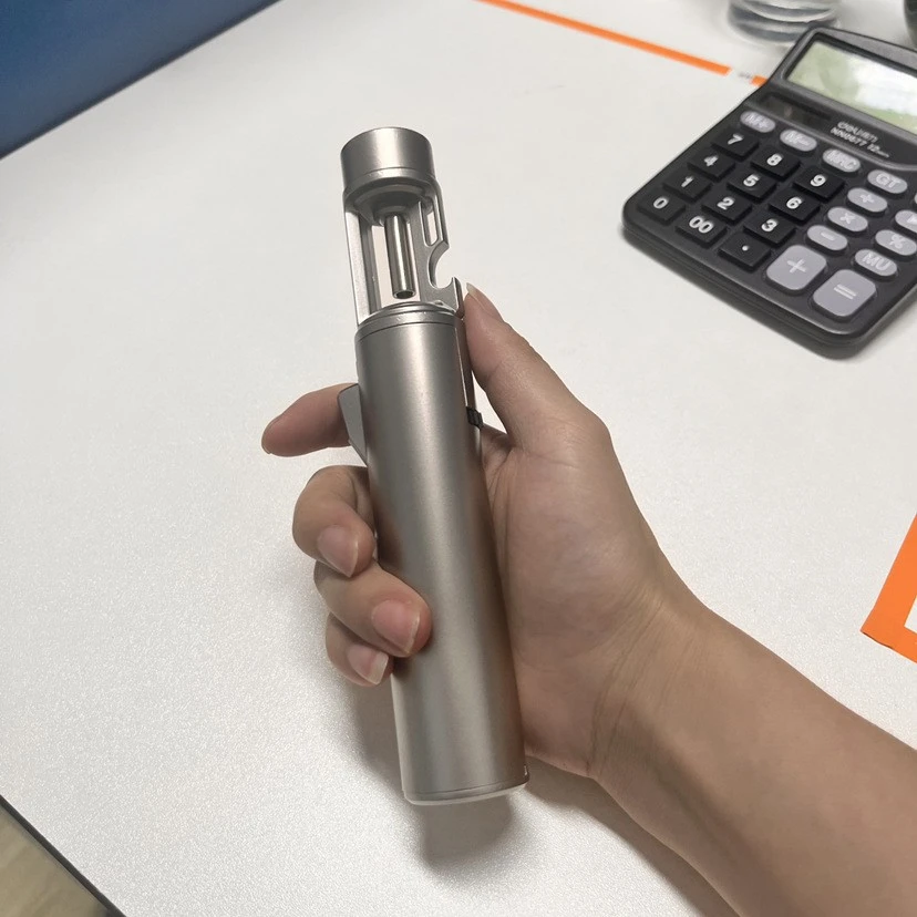 无品牌二代升级大火力便携式防风户外烧烤充气点火器喷枪打火机