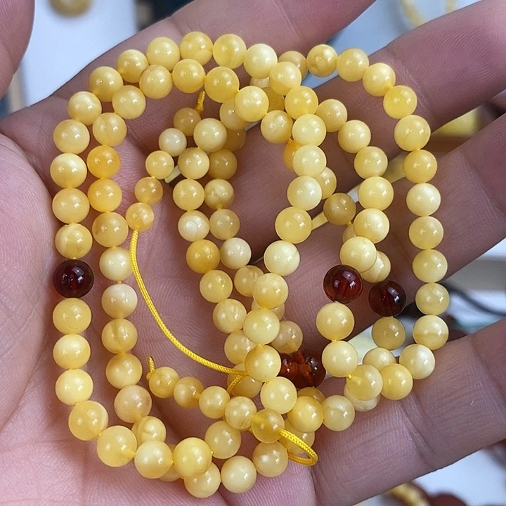 未镶嵌颈饰蜜蜡吊坠3