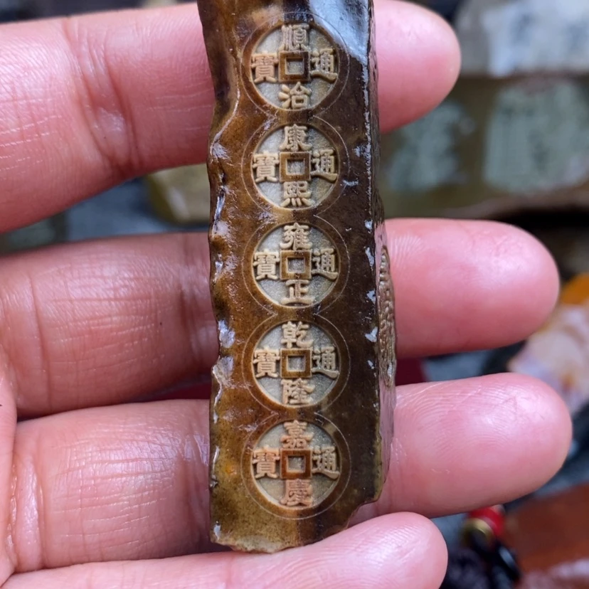 【闪购商品】原石雕刻手把件