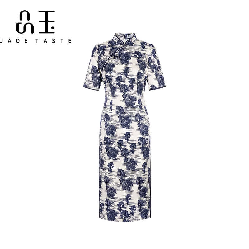 【媛媛女王专享】品玉【墨守成鹤】新中式2024新款日常改良P21TQ2491