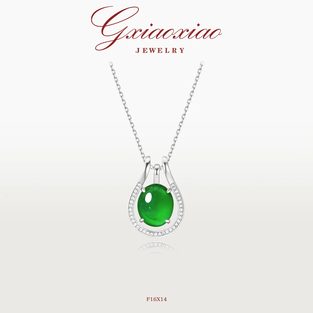 G XIAOXIAO 镀K金【清泉流响】高级气质时尚项链 F16X14