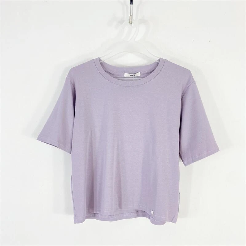 【77衣橱】DH9600精品女装上衣短袖T恤气质轻奢【红人上新】