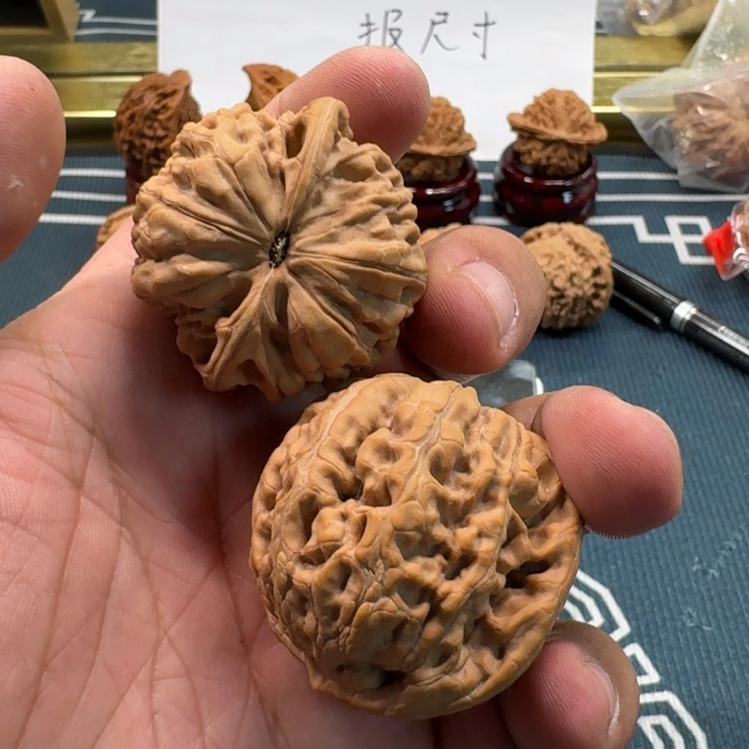 文玩核桃吊坠静**深凤凰