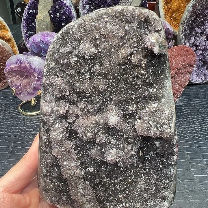 珠宝半成品紫晶未镶嵌福利发漏