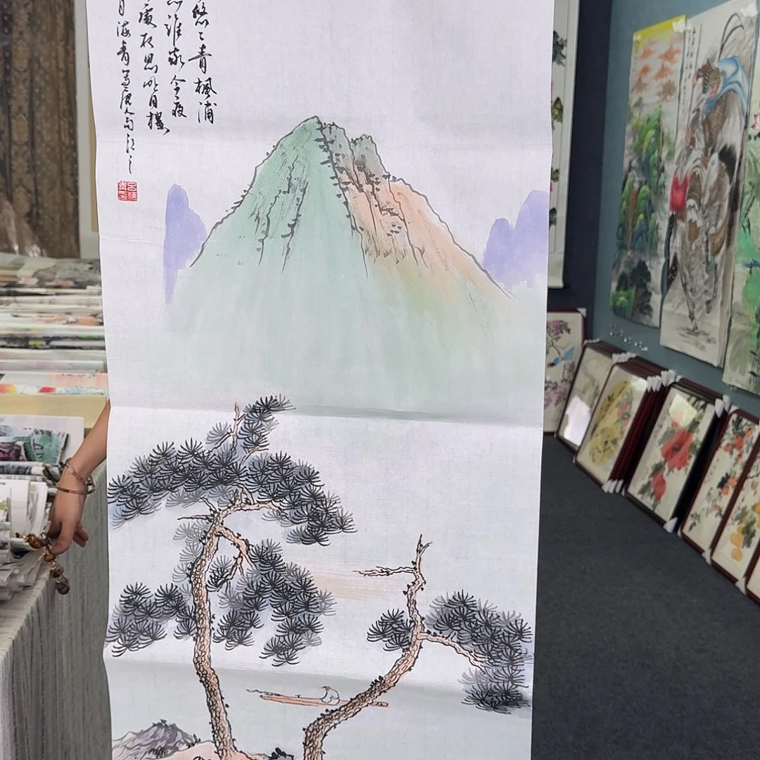 纯手绘的好看作品