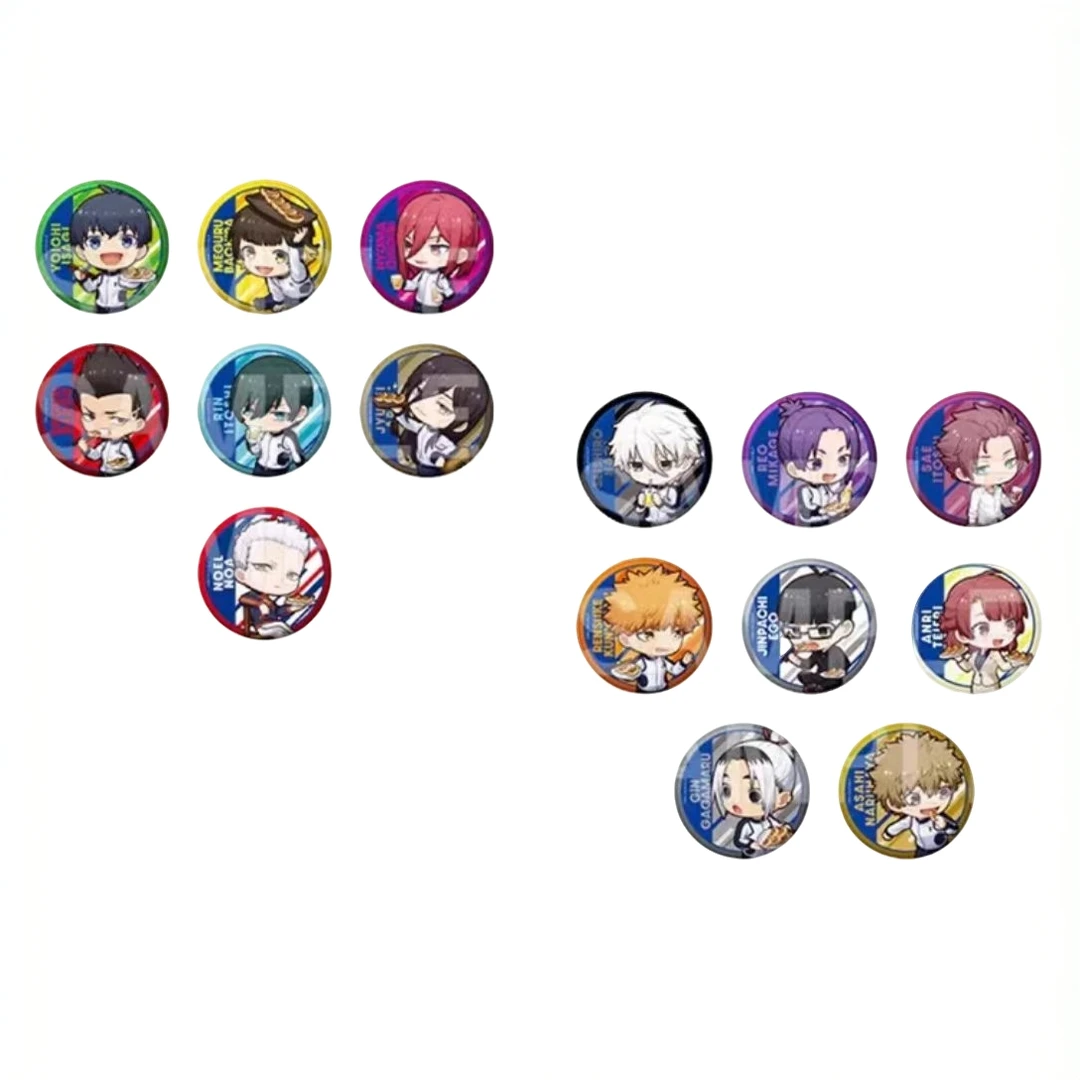 EDITH蓝色监狱 肉汁饺子联名徽章盲盒Q版