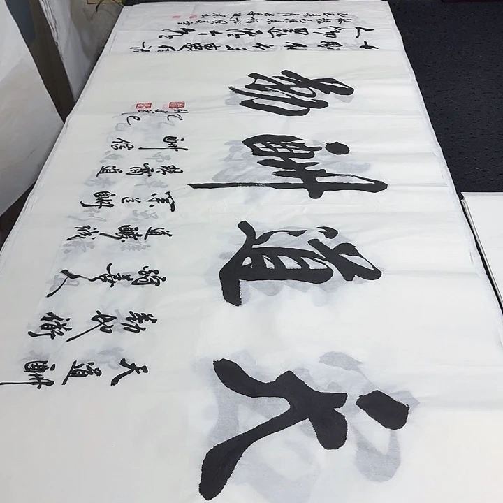 书法老师精品行书平尺