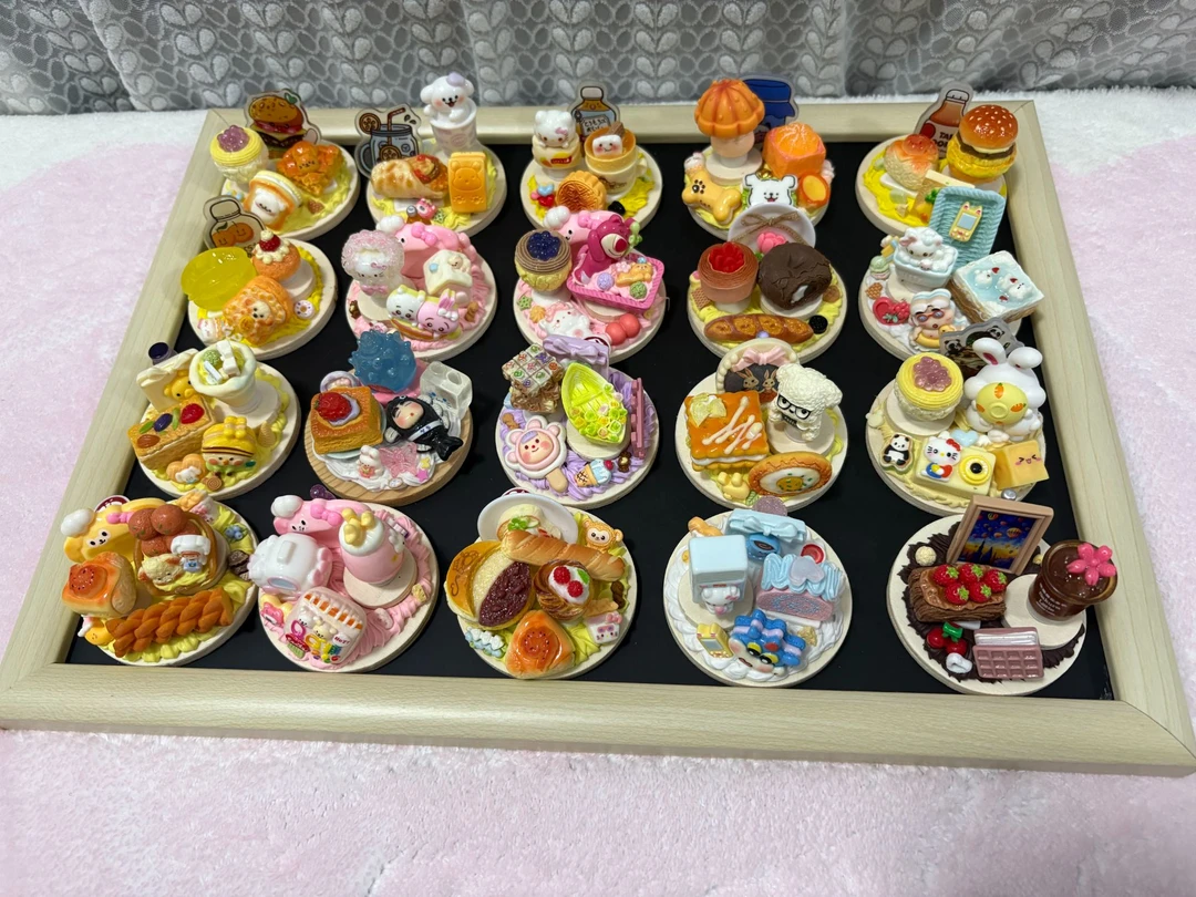 【直播拆】diy树脂摆盘