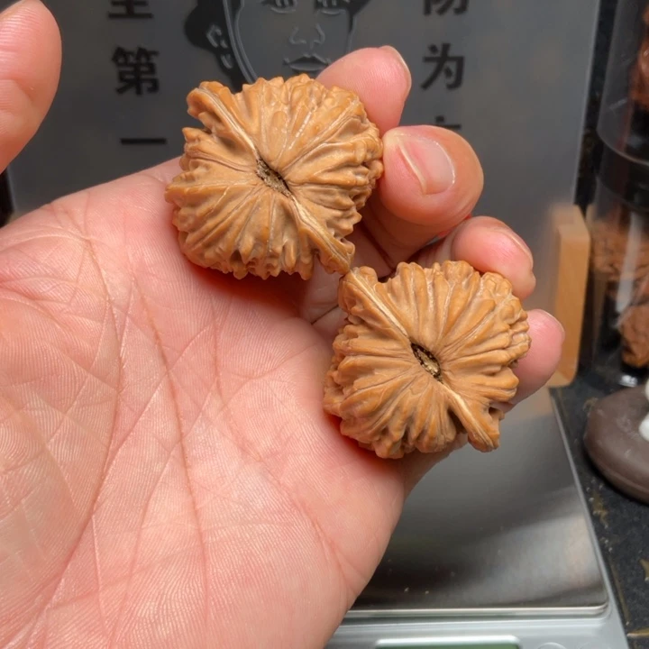 吊坠文玩核桃四座楼40全品