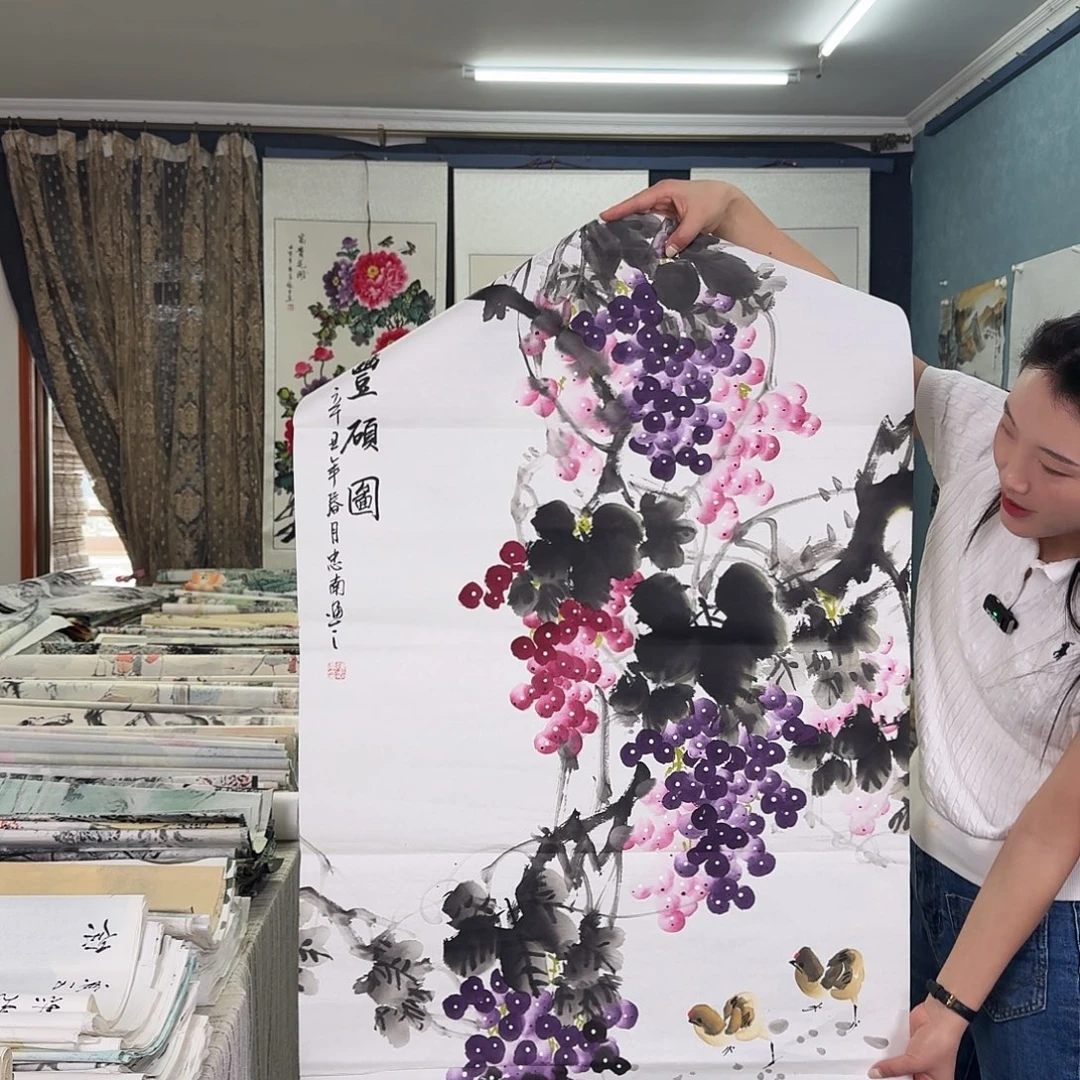 纯手绘国画作品欣赏