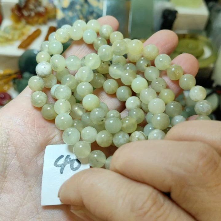 岫玉未镶嵌手串手串