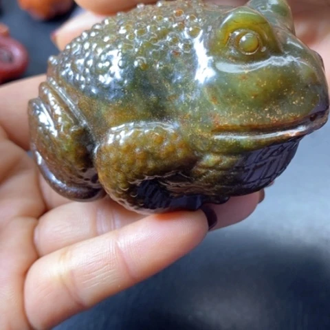 白玉菩提吊坠摆件