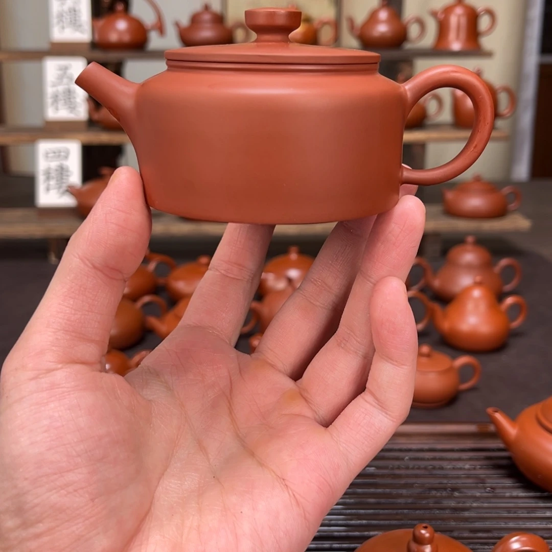 潮***宝茶壶紫砂德钟160cc