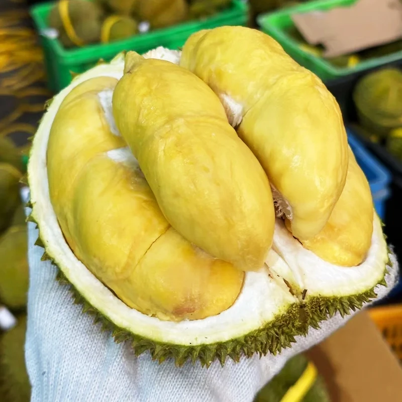 象王泰国甲仑鲜榴莲A果【保5房】【长春总店】2-9斤核大甲仑泰国