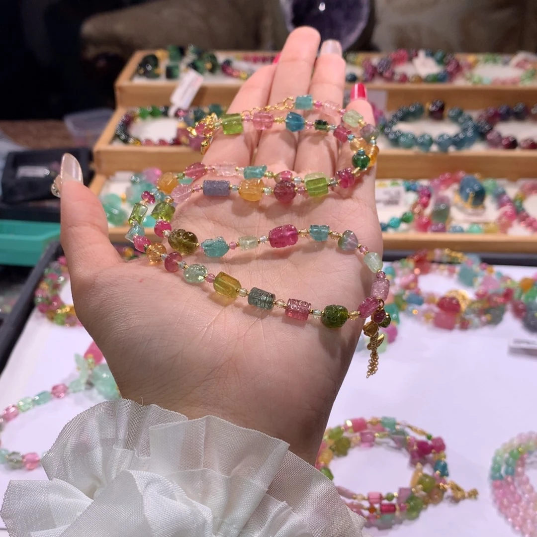 未镶嵌多样性发货其一碧玺