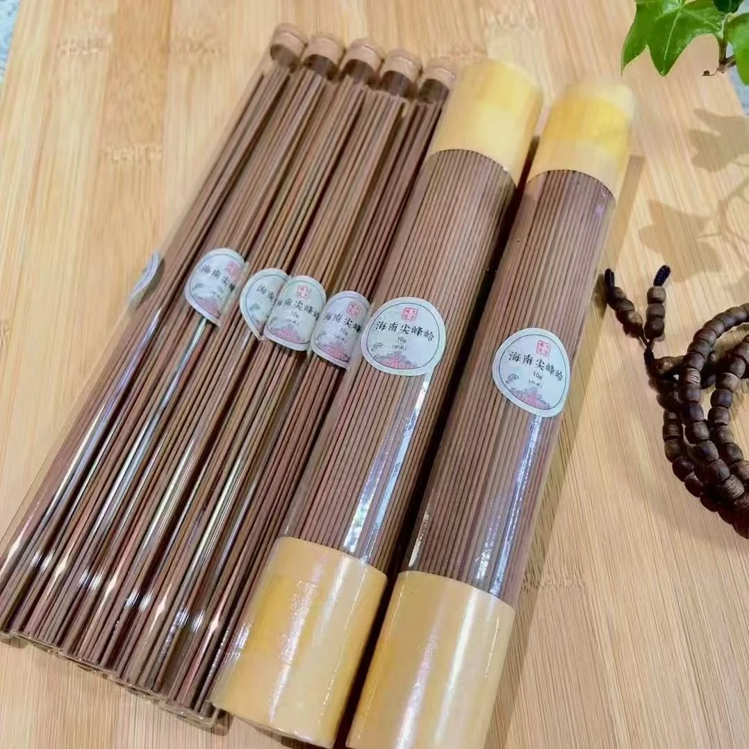 D04:海南尖峰岭沉香线香10g*2/100g，送香插