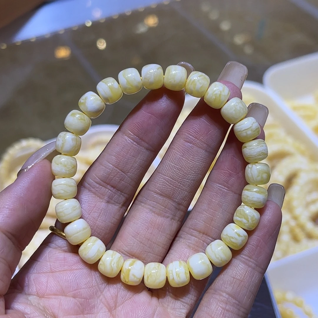 手链琥珀未镶嵌蜜蜡手串8