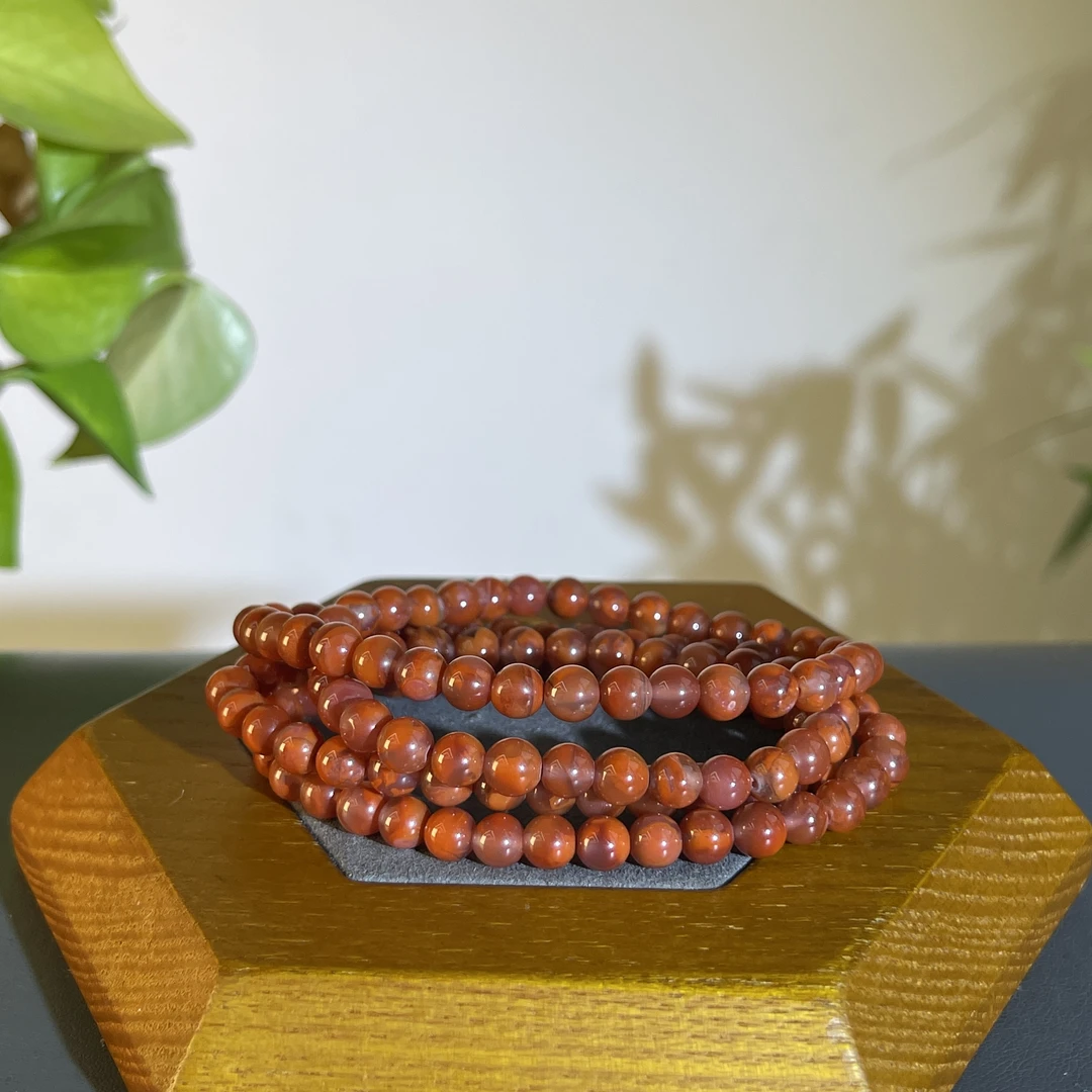 JGB04-216  南红-珠链