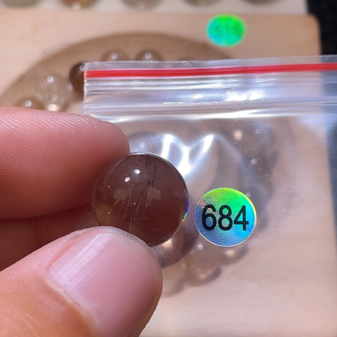 爆***组手链水晶未镶嵌发晶