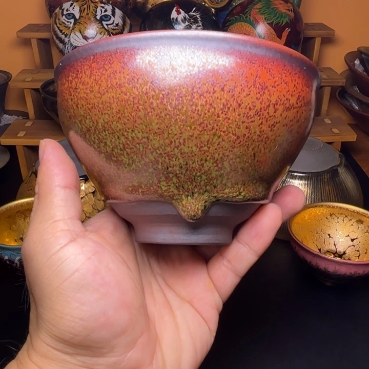 茶盏12.5口径易象建盏的盏