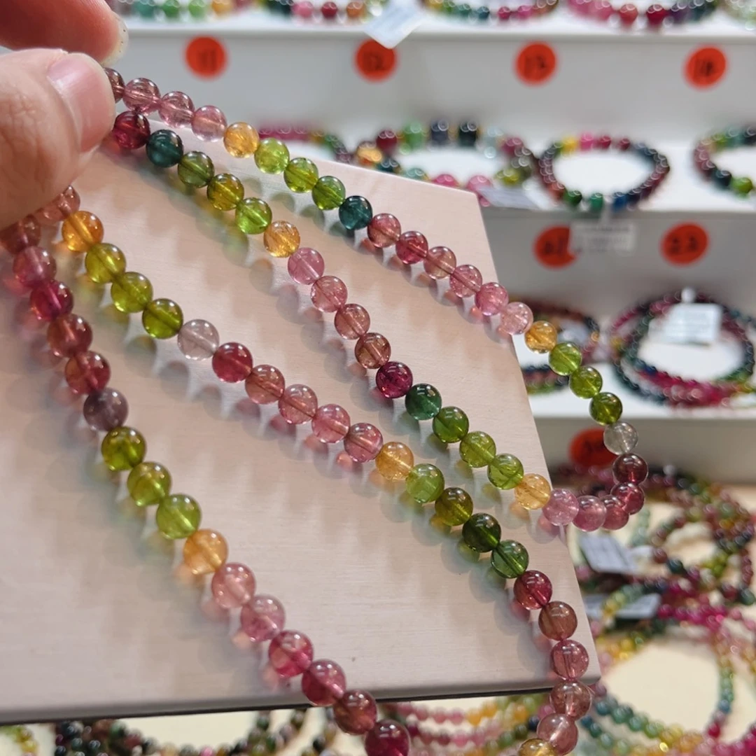 未镶嵌手串碧玺碧玺