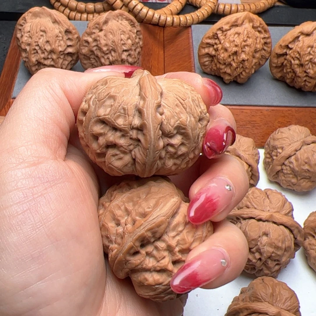 文玩核桃把件元宝41