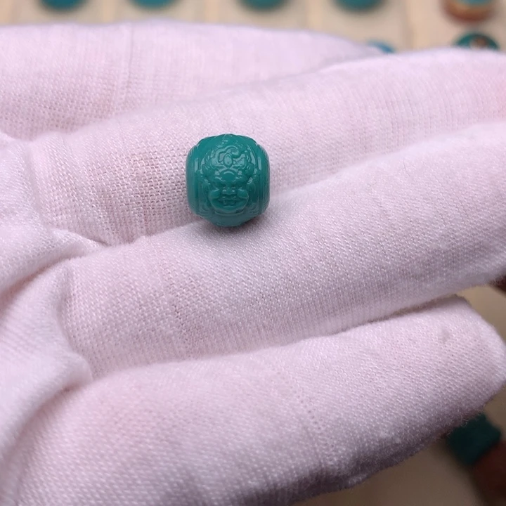 绿松石未镶嵌绿松石黄财10.1