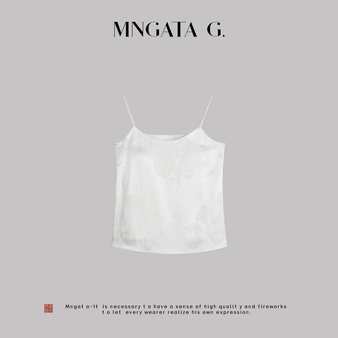 MNGATA G.宫小妍【灵玉吊带】桑蚕丝新中式国风穿搭早秋吊带5033128