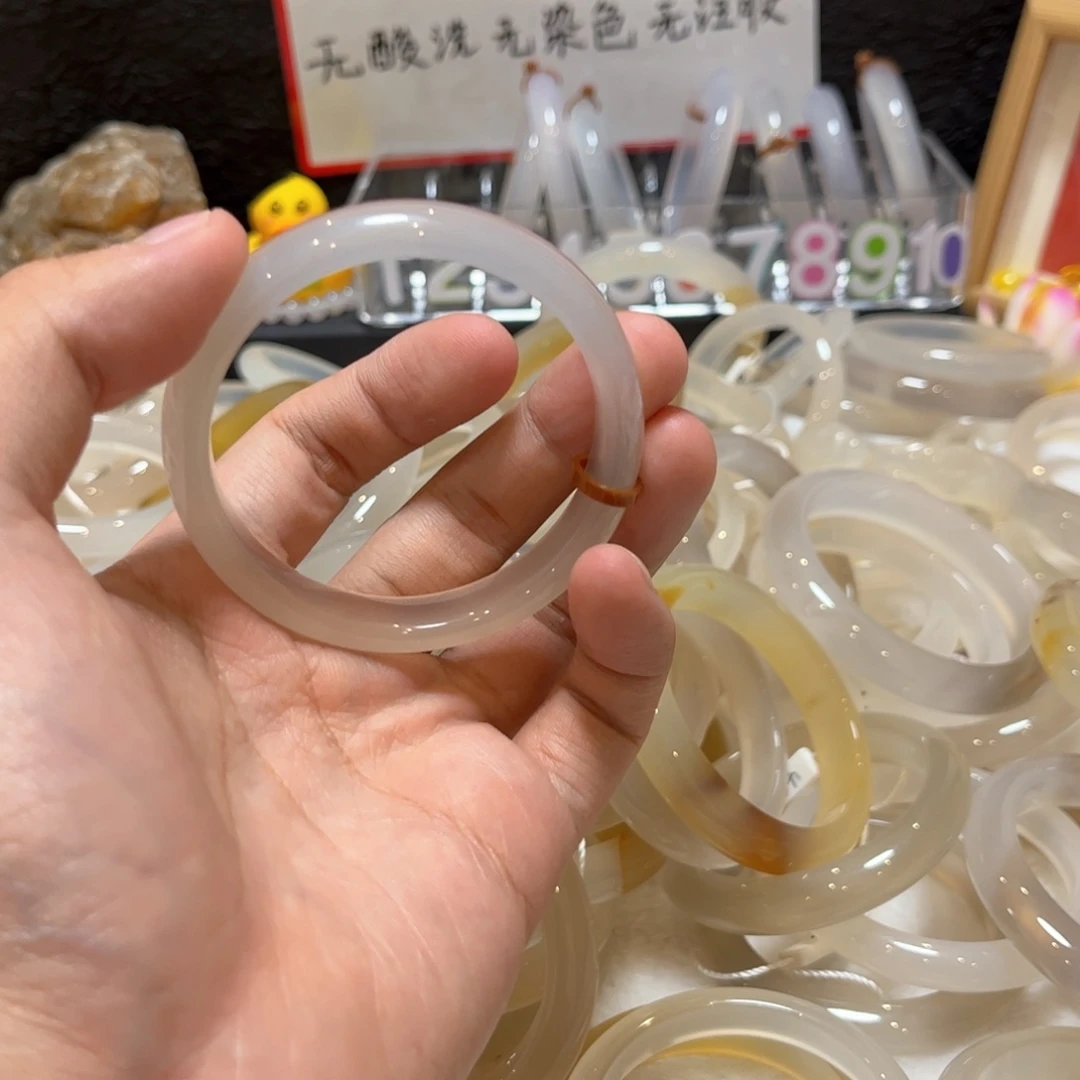 手镯玛瑙/玉髓未镶嵌M**-136