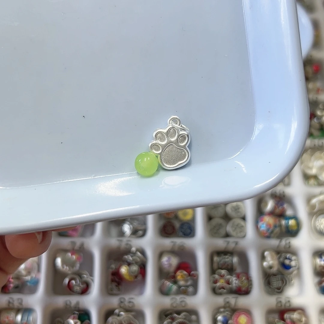 【闪购商品】玛瑙/玉髓猫爪银S925镶嵌