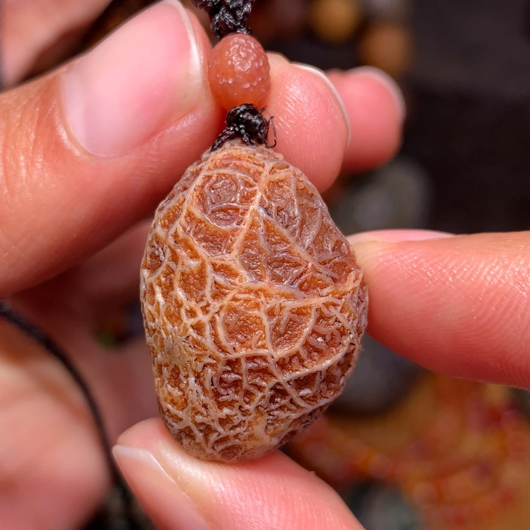 未镶嵌玛瑙/玉髓珠宝半成品