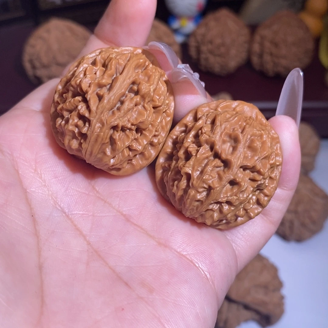 把件文玩核桃荔枝纹31.5
