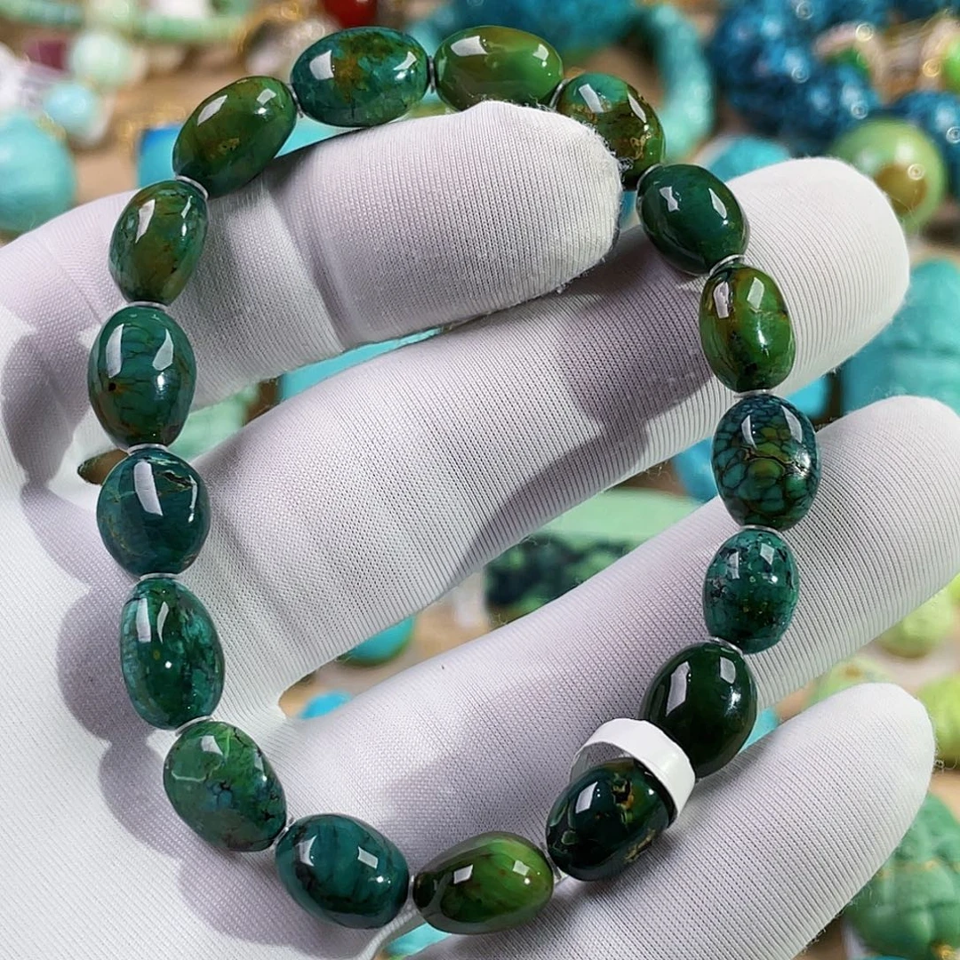 绿松石未镶嵌珠宝奇石9mm