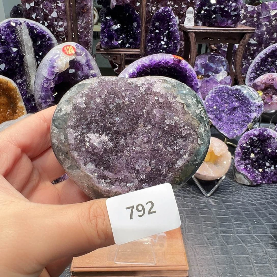 未镶嵌珠宝半成品紫晶