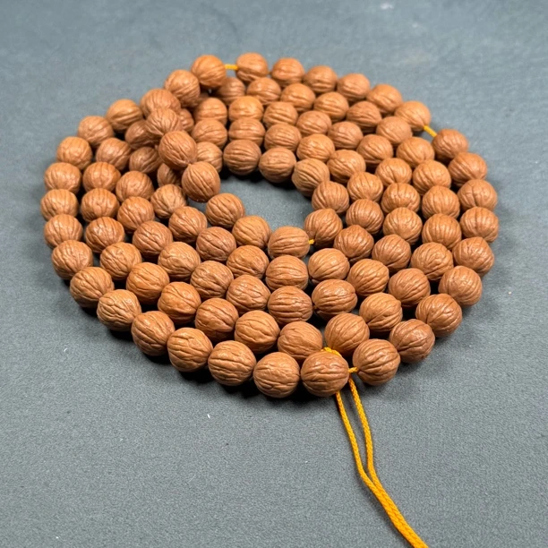 F087 猴头小馒头约12mm108脖挂