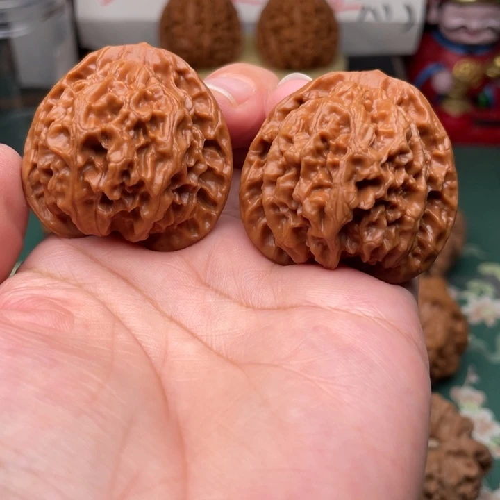 【闪购商品】把件文玩核桃40鹤渡岭公子帽