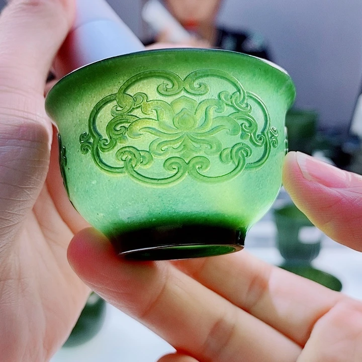 未镶嵌和田玉（青玉）把件