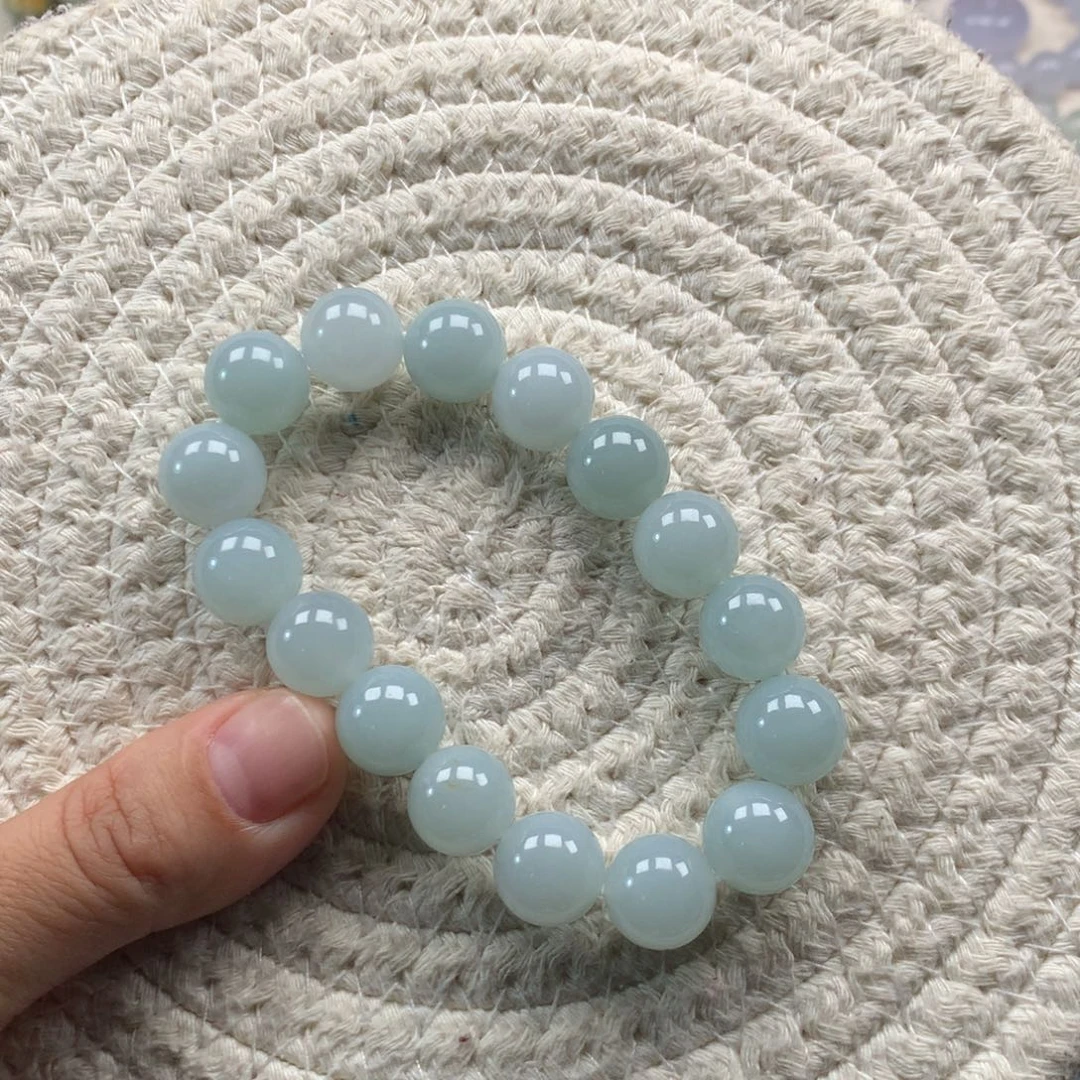 翡翠未镶嵌颈饰天然翡翠手串定金