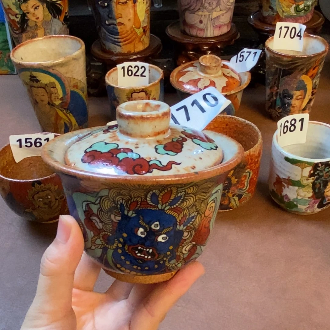 谨***言景德镇手工制作陶瓷 福利品 1710