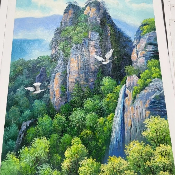 油画花花和你一起