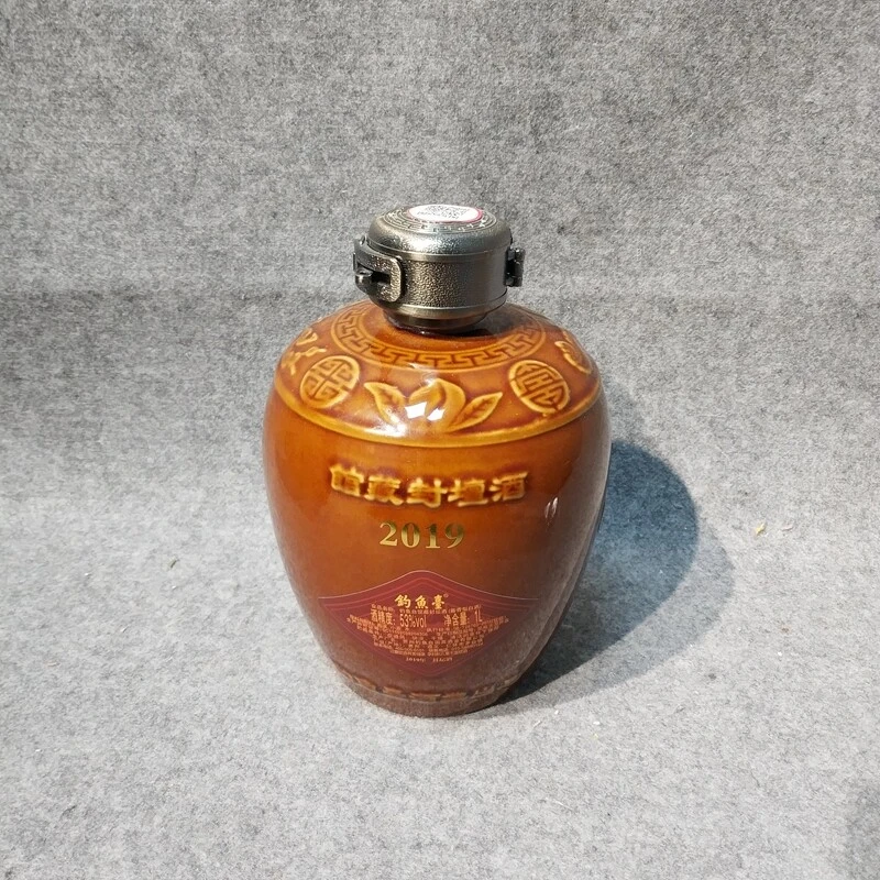 19年钓鱼台馆藏封坛酒53度1000ml-M25IS010A19-03