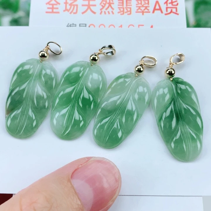 翡翠未镶嵌颈饰多样性发其1