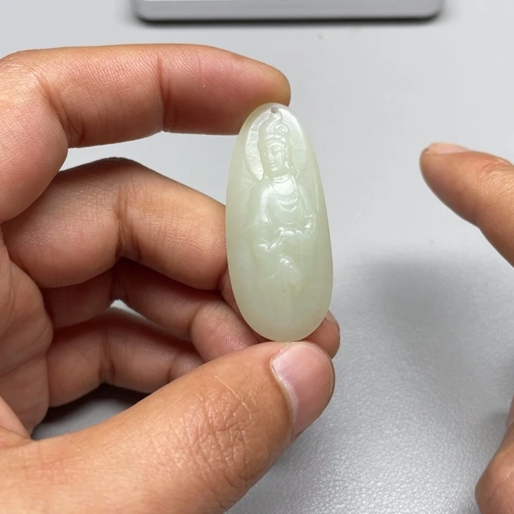 和田玉吊坠(不含链)未镶嵌潇*哥