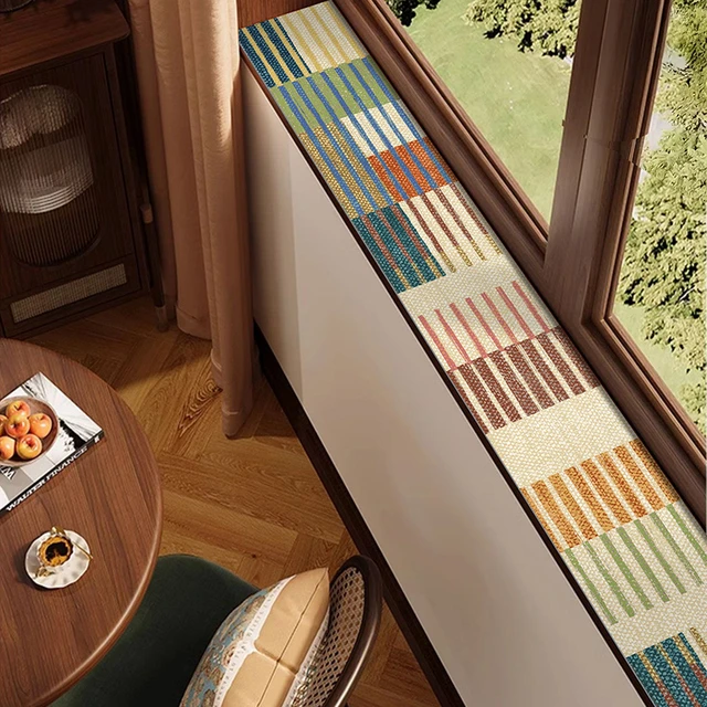美式高级感窗台垫子防水防潮窗台防护垫窗台边沿垫飘窗皮革窄垫